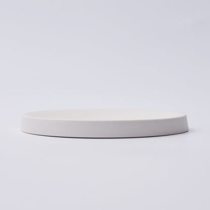 DILLO Art Objet Small Round Plate Dinnerware White