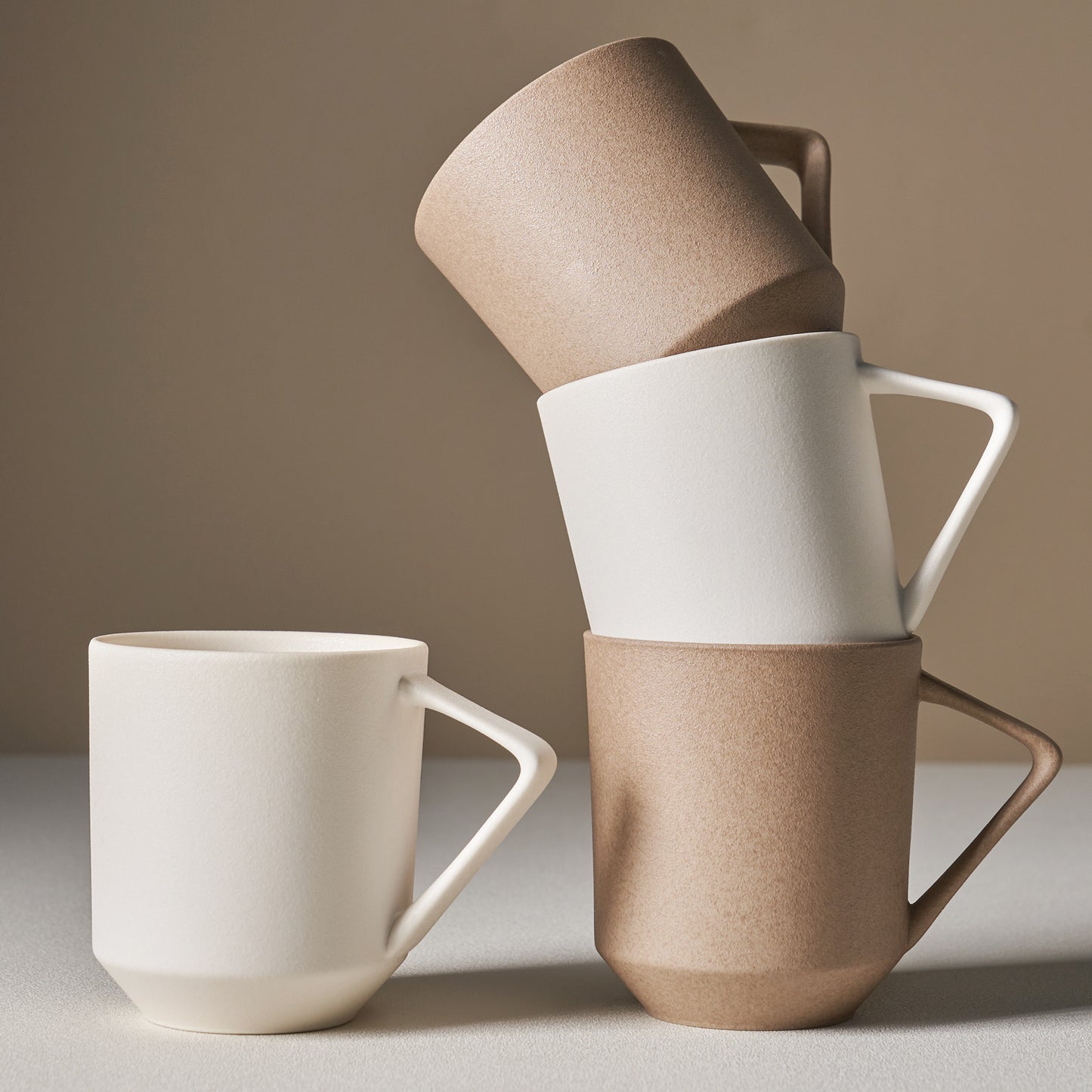 DILLO Art Objet Mug Cup (370ml) Dinnerware White - 라씨에뜨 딜로 머그 화이트 - adamhnk