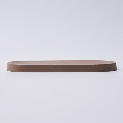 DILLO Art Objet Rectangular Plate Dinnerware Brown - 라씨에뜨 딜로 직사각접시 브라운 - adamhnk