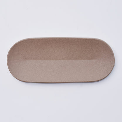 DILLO Art Objet Rectangular Plate Dinnerware Brown - 라씨에뜨 딜로 직사각접시 브라운 - adamhnk