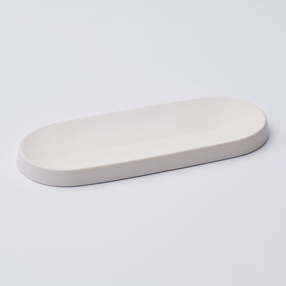 DILLO Art Objet Rectangular Plate Dinnerware White - 라씨에뜨 딜로 직사각접시 화이트 - adamhnk