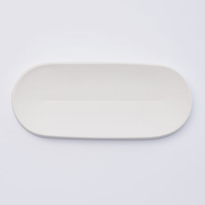 DILLO Art Objet Rectangular Plate Dinnerware White - 라씨에뜨 딜로 직사각접시 화이트 - adamhnk