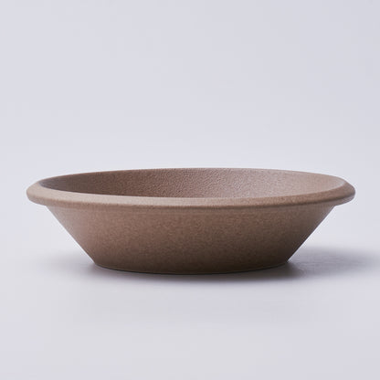 DILLO Art Objet Low Small Bowl Dinnerware Brown - 라씨에뜨 딜로 찬기소 브라운 - adamhnk