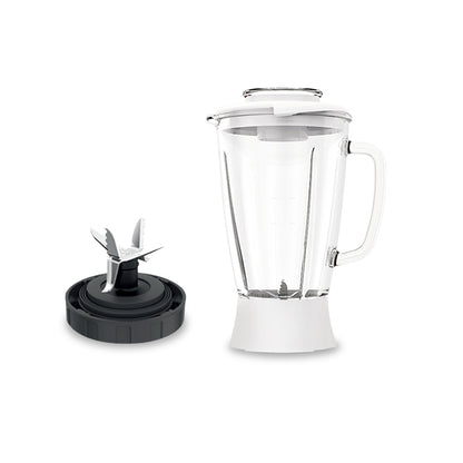 Tefal DO2481 Easyforce 2in1 Food Processor (2.4L) & Blender (1.8L) 800W White