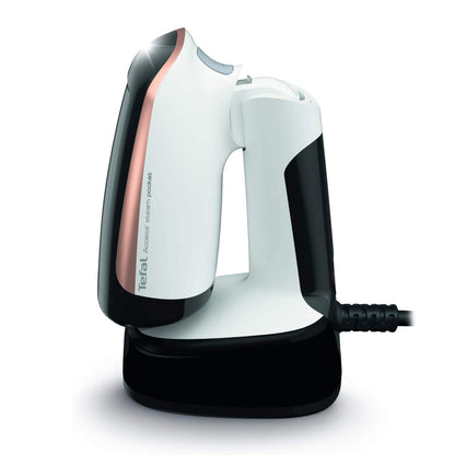 Tefal DT3030 ACCESS STEAM POCKET Portable Powerful Garment Steamer 1300W Black & White