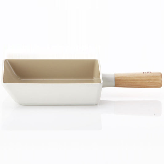 FIKA Induction Non-Stick Egg Pan (15cm) No PFOA White