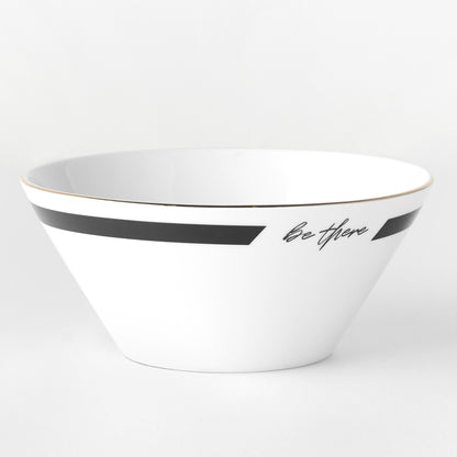 Elina Ceramic Soup Bowl Dinnerware No PFOA White