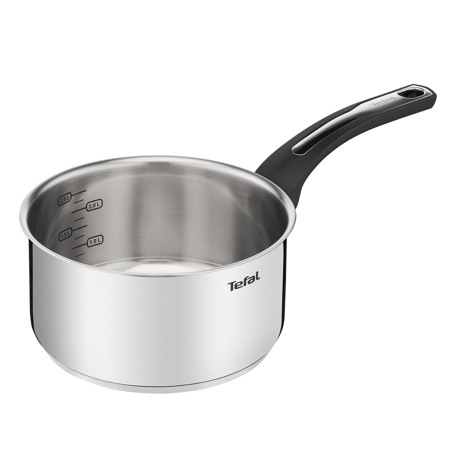 Tefal Emotion Stainless Steel Induction Saucepan (16cm) Dishwasher Oven Safe No PFOA Silver