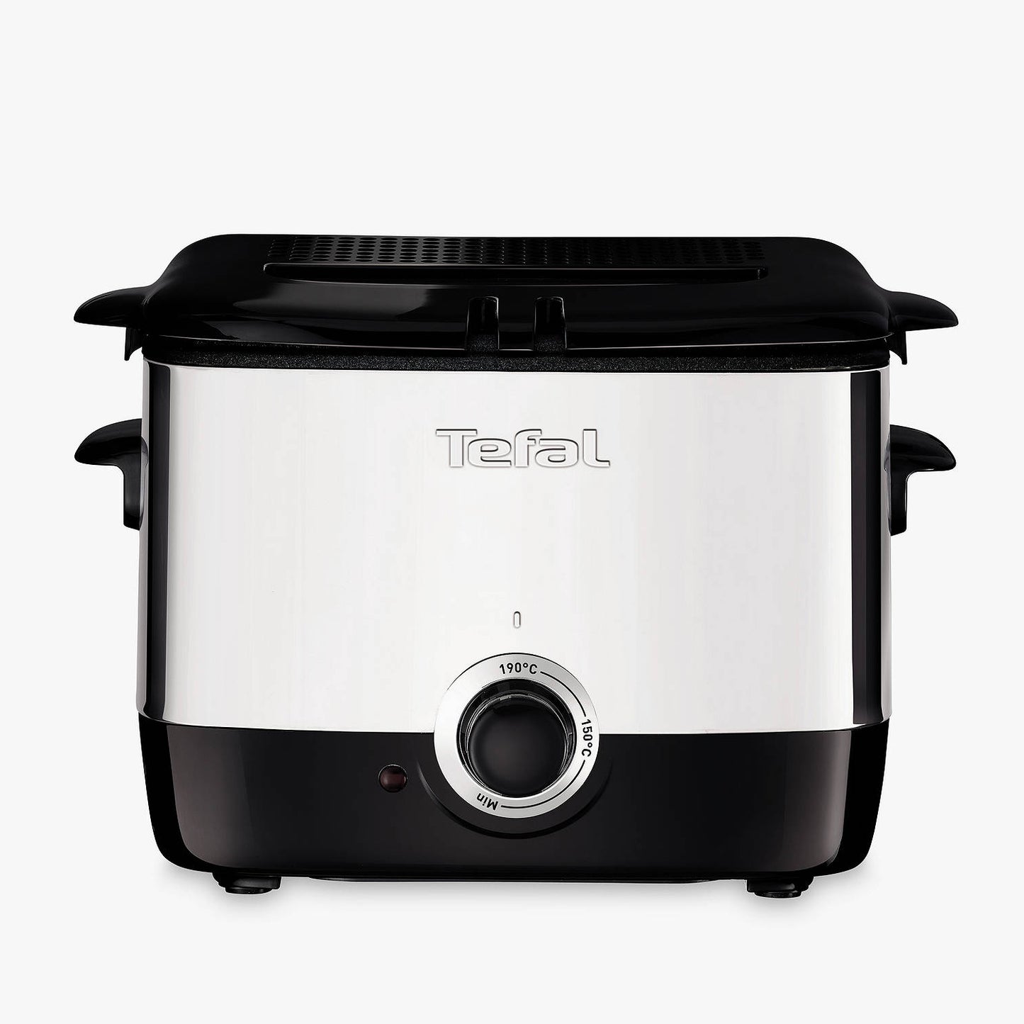 Tefal FF2200 Nonstick Mini Deep Fryer with Basket (1.0L) Oil / 600g (Food) Stainless Steel 1000W