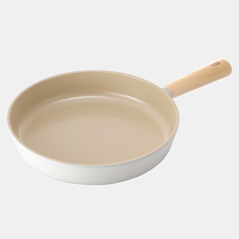 FIKA Induction Non-Stick Frying Pan (28cm) No PFOA White