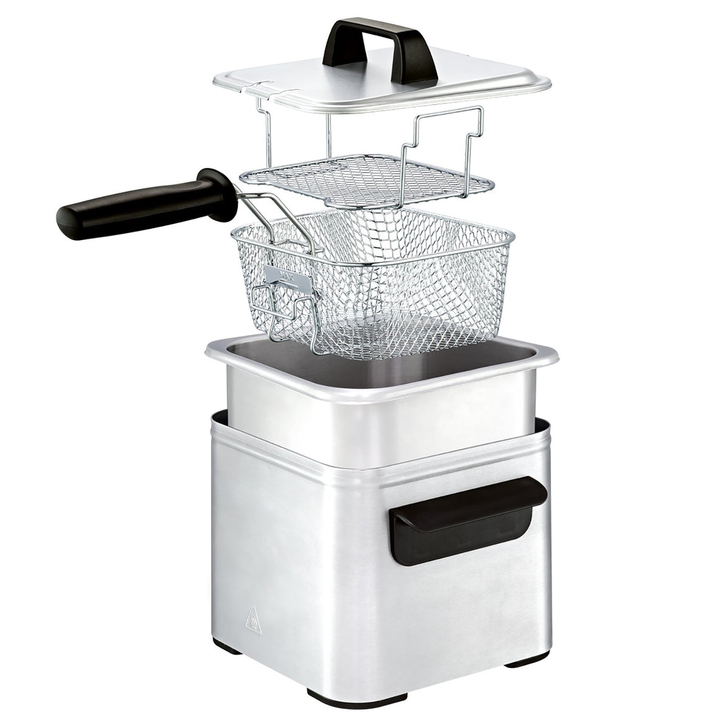 Tefal FR3220 Compact Pro Deep Fryer (2.5L) with Basket for Dual Level Cooking 1700W Silver