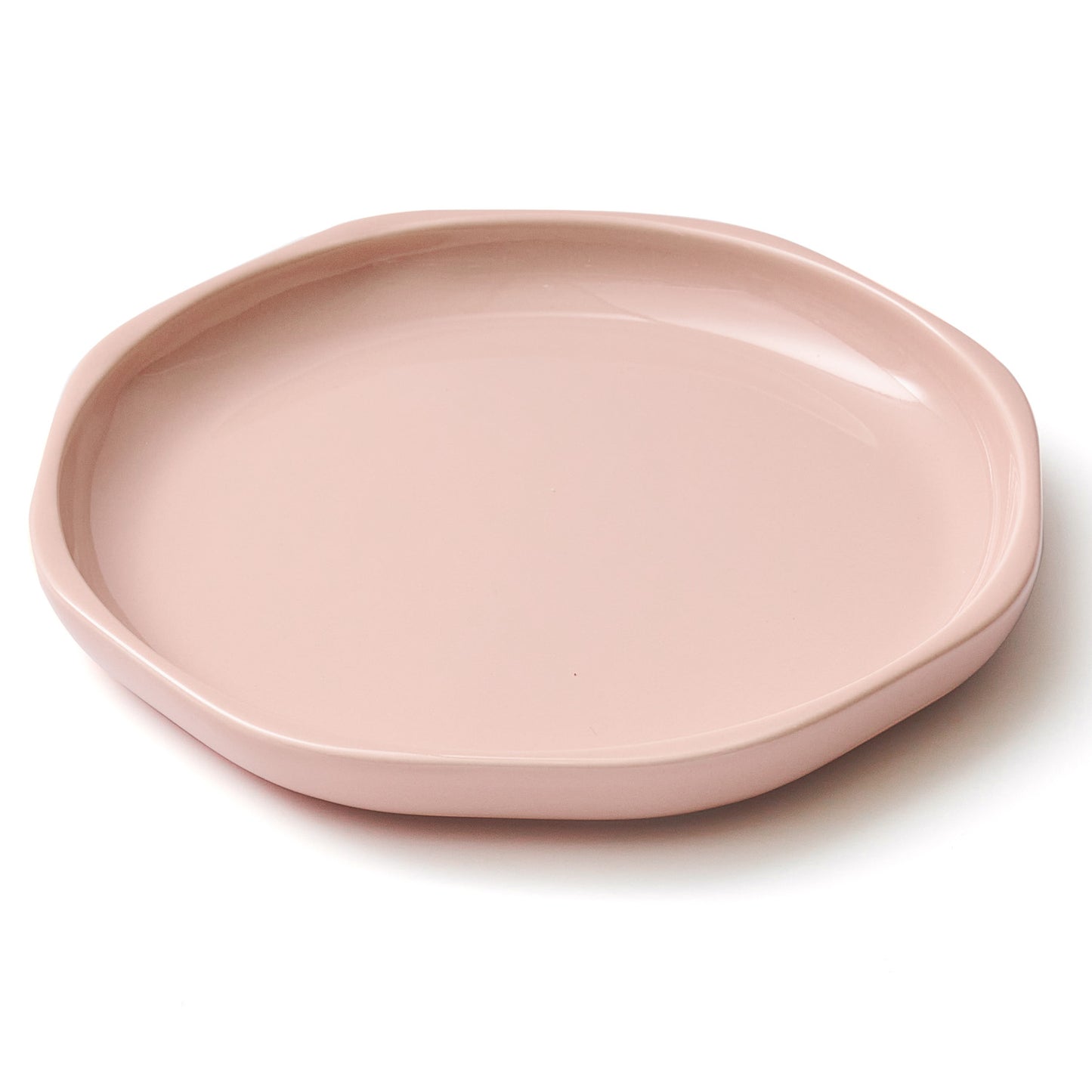 FRILL Ceramic Coaster (Plate) Dishwasher Safe Pink