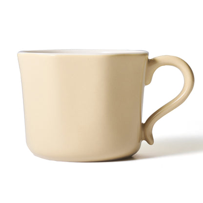 FRILL Ceramic Coffee Cup (300ml) Dishwasher Safe Yellow