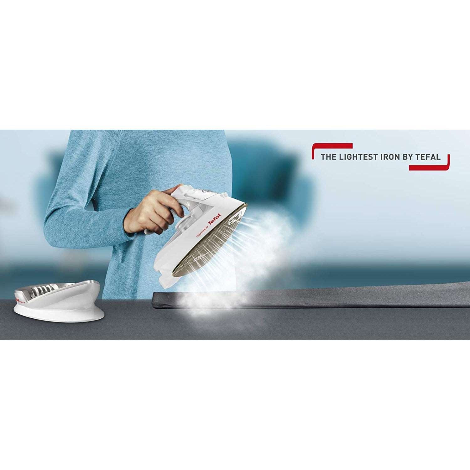 Tefal FV6550 FREEMOVE AIR Fast & Easy Cordless Steam Iron 2600W White