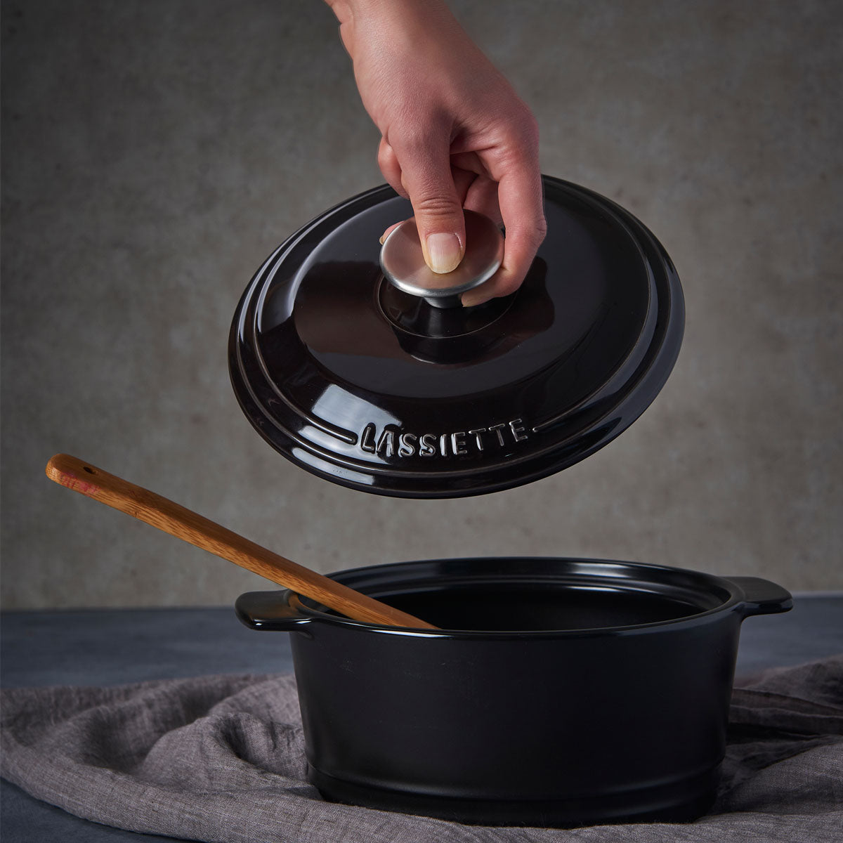 GEMPOT Premium Ceramic Stewpot (14cm) No-Crack Dishwasher Oven Safe No PFOA - 라씨에뜨 젬팟 뚝배기 14cm - adamhnk