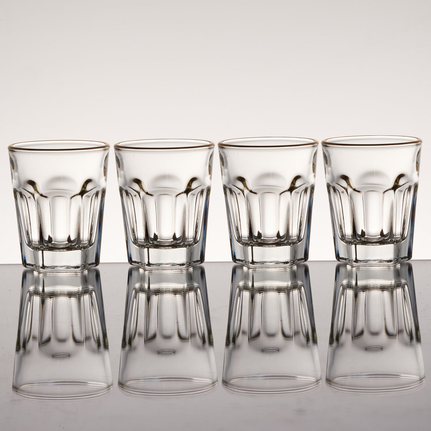 GOLDLINE 24K Shot Glass 4p (40ml) Clear - 라씨에뜨 24k 골드라인 소주잔 B 4p - adamhnk