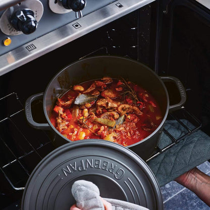 Greenpan Featherweights Casserole (22cm) + Lid PFAS-Free Black - Adamhnk