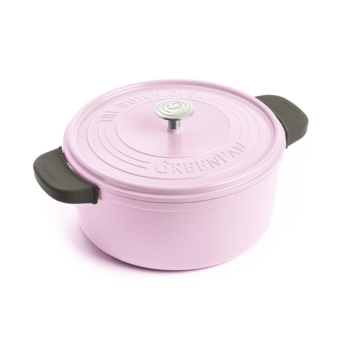 Greenpan Featherweights Casserole (22cm) + Lid PFAS-Free Pink - Adamhnk
