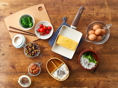 Greenpan Wood-Be Egg Pan (18x14cm) PFA Free - Cream White - Adamhnk