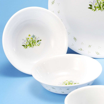 Corelle Coordinates Herb 12p Glass Dinnerware Set Dishwasher Oven Safe