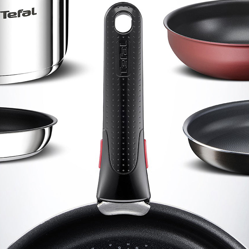 Tefal Ingenio Comfortable Ergonomic Grip Removable Handle Black