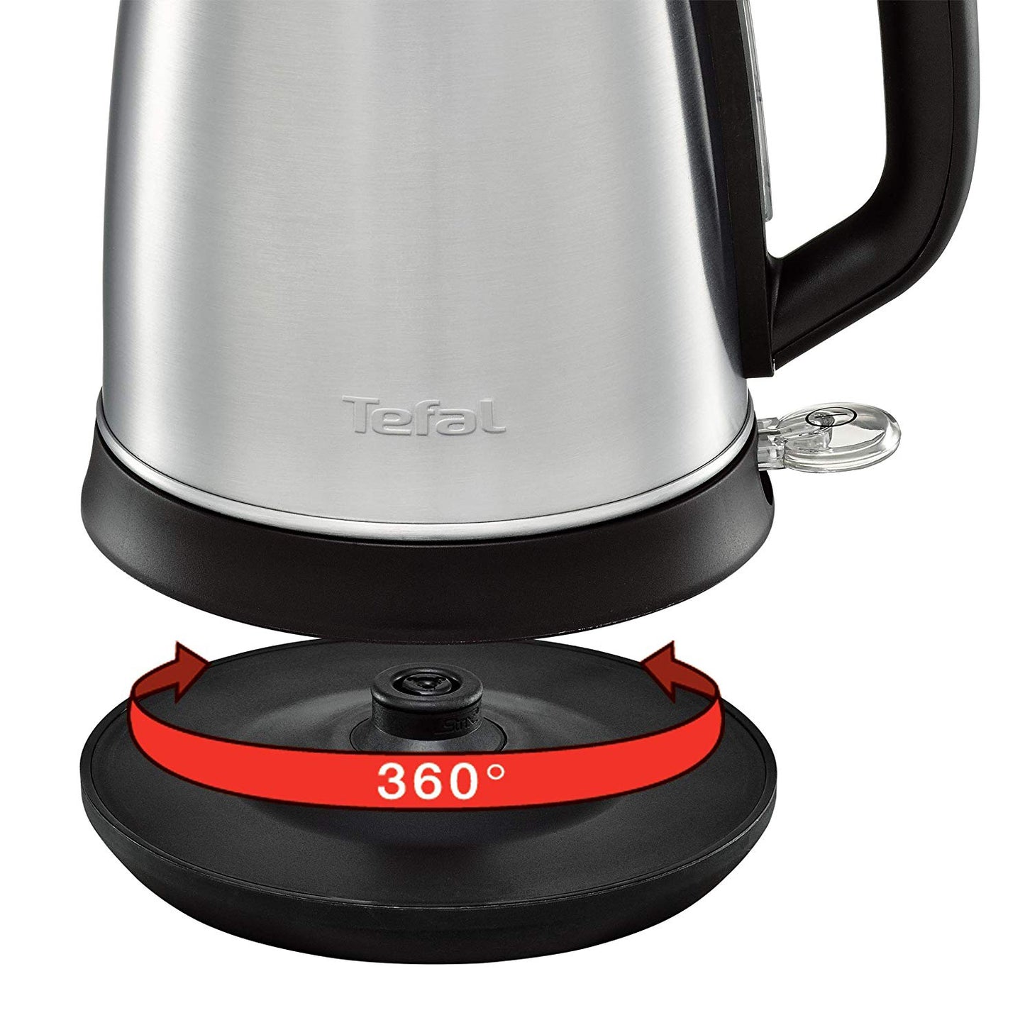 Tefal KI270D VIVO Stainless Steel Electric Cordless Kettle (1.7L) 2400W Silver