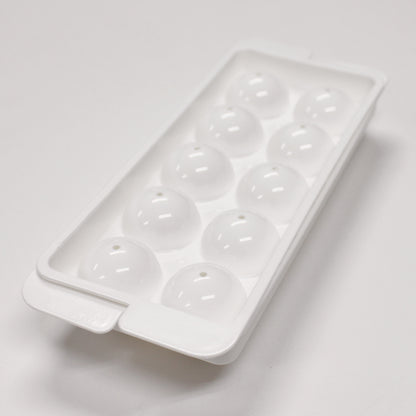 Ice Small Ball Container Mold White - 코쿠보 얼음틀 원형소 KK-213 - adamhnk