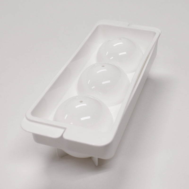 Ice Big Ball Container Mold White - 코쿠보 얼음틀 원형대 KK-214 - adamhnk