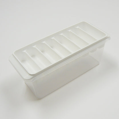 Ice 8-Block Container Mold White - 코쿠보 얼음틀&보관박스 막대형 KK-220 - adamhnk