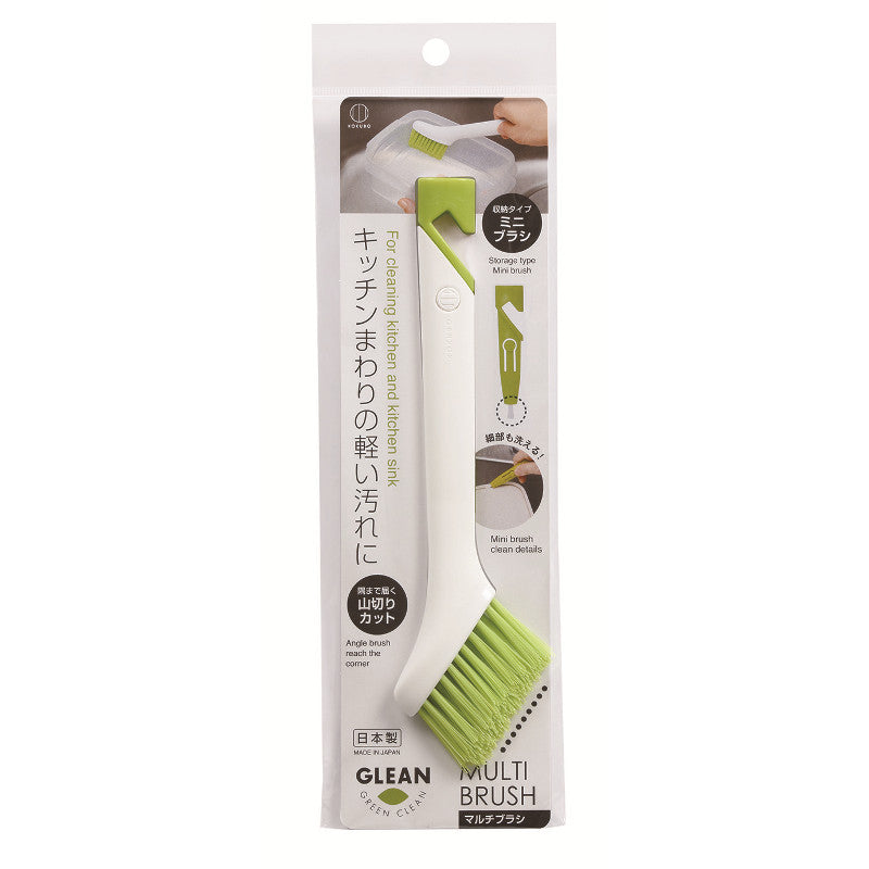 Multi Brush Kitchen Cleaning Tool Green - 코쿠보 키친브러쉬 KK-323 - adamhnk