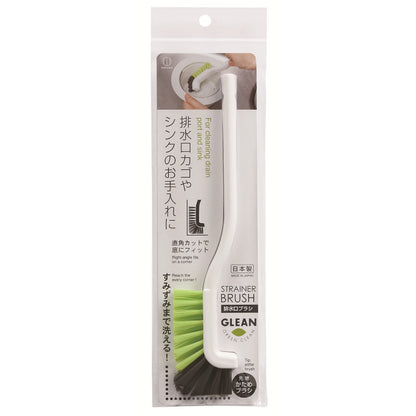 Strainer Corner Brush Kitchen Cleaning Tool Green - 코쿠보 키친브러쉬 KK-324 - adamhnk