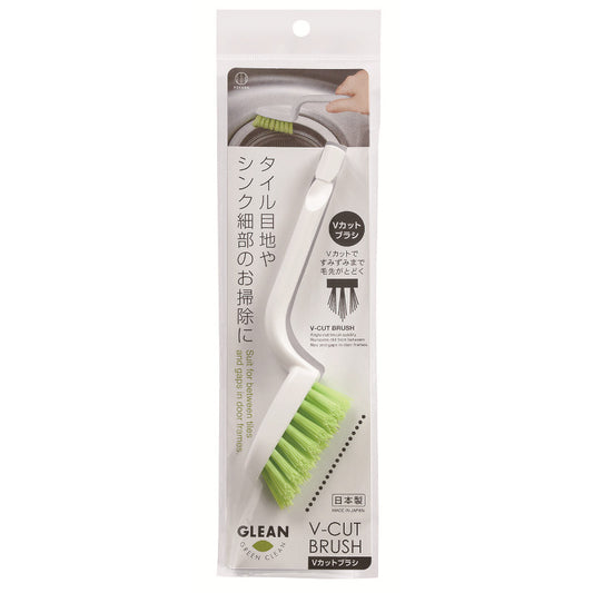 V-Cut Brush Kitchen Cleaning Tool Green - 코쿠보 키친브러쉬 KK-326 - adamhnk