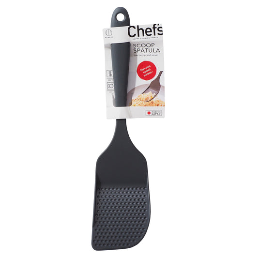 Chef Tool Stir-fry Spoon Easy Grip BPA Free Black - 코쿠보 쉐프툴 볶음 스푼 KK-443 - adamhnk