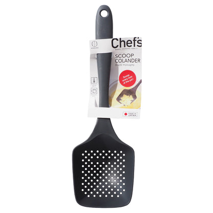 Chef Tool Pasta Ladle Easy Grip BPA Free Black - 코쿠보 쉐프툴 파스타 국자 KK-444 - adamhnk