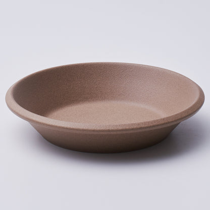 DILLO Art Objet Low Large Bowl Dinnerware Brown - 라씨에뜨 딜로 찬기대 브라운 - adamhnk