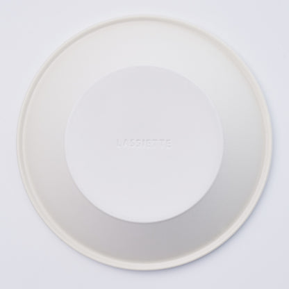 DILLO Art Objet Low Large Bowl Dinnerware White - 라씨에뜨 딜로 찬기대 화이트 - adamhnk