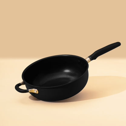 Meyer Accent Series Essential Induction Nonstick Frying Pan 6p No PFOA Black - Adamhnk
