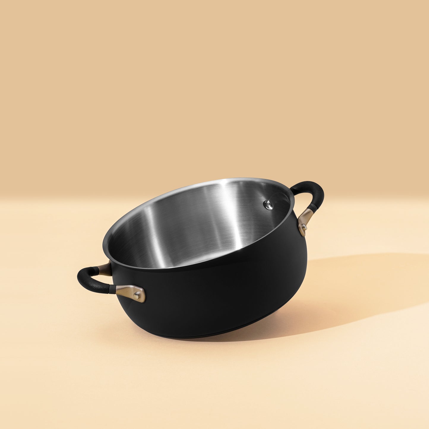 Meyer Accent Series Essential Induction Nonstick Frying Pan 6p No PFOA Black - Adamhnk