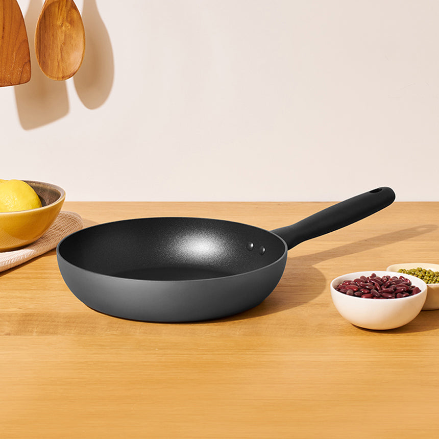 Meyer BAUHAUS Induction Frying Pan (24cm) No PFOA Grey - Adamhnk