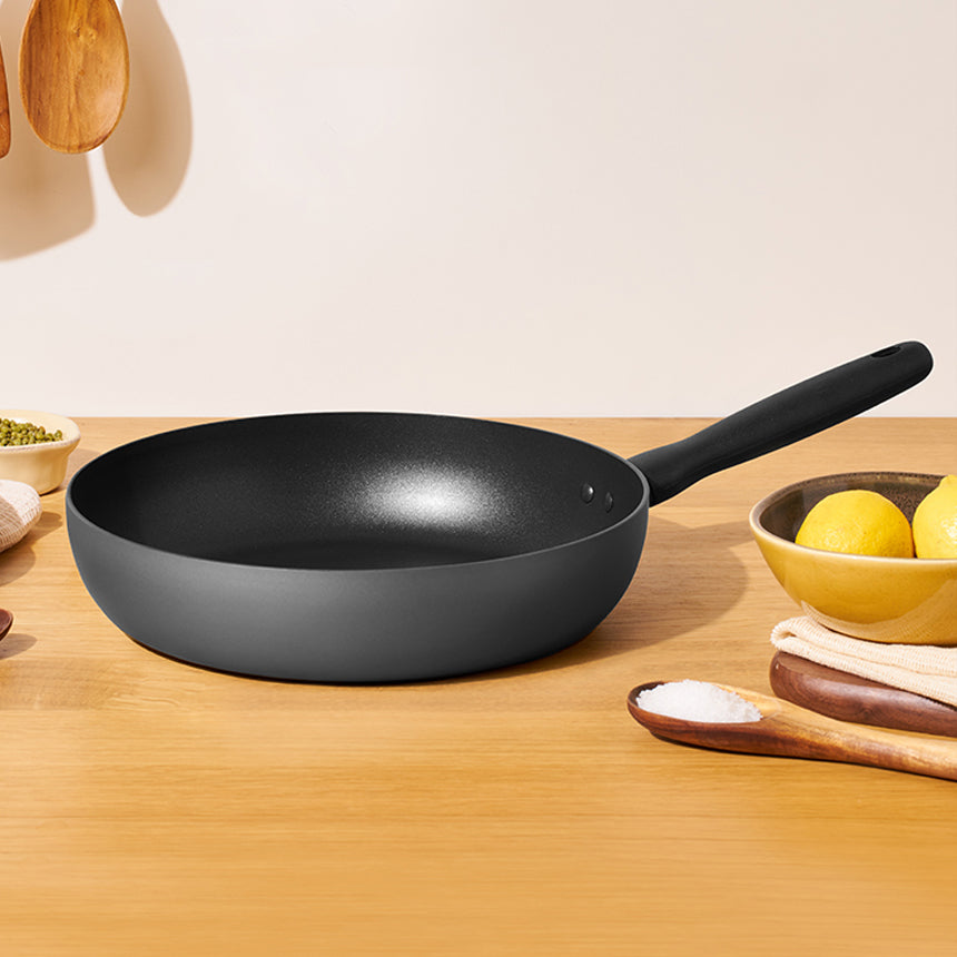 Meyer BAUHAUS Induction Frying Pan (28cm) No PFOA Grey - Adamhnk