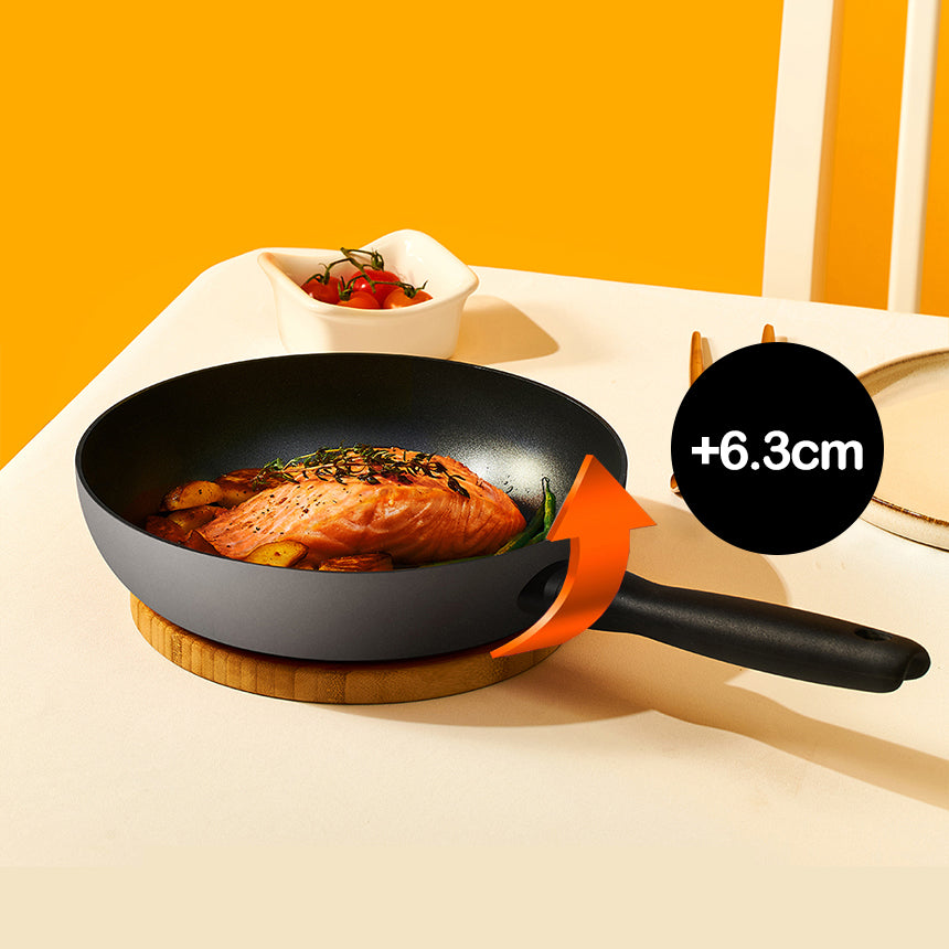 Meyer BAUHAUS Induction Frying Pan (28cm) No PFOA Grey - Adamhnk