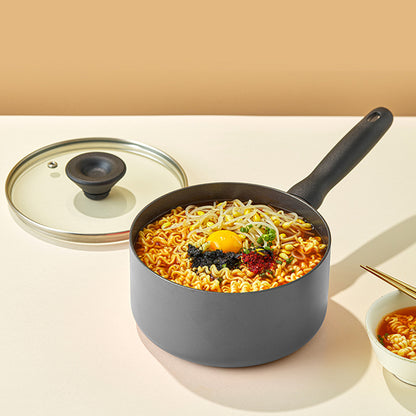 Meyer BAUHAUS Induction Saucepan (18cm) No PFOA Grey - Adamhnk