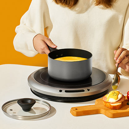 Meyer BAUHAUS Induction Saucepan (18cm) No PFOA Grey - Adamhnk