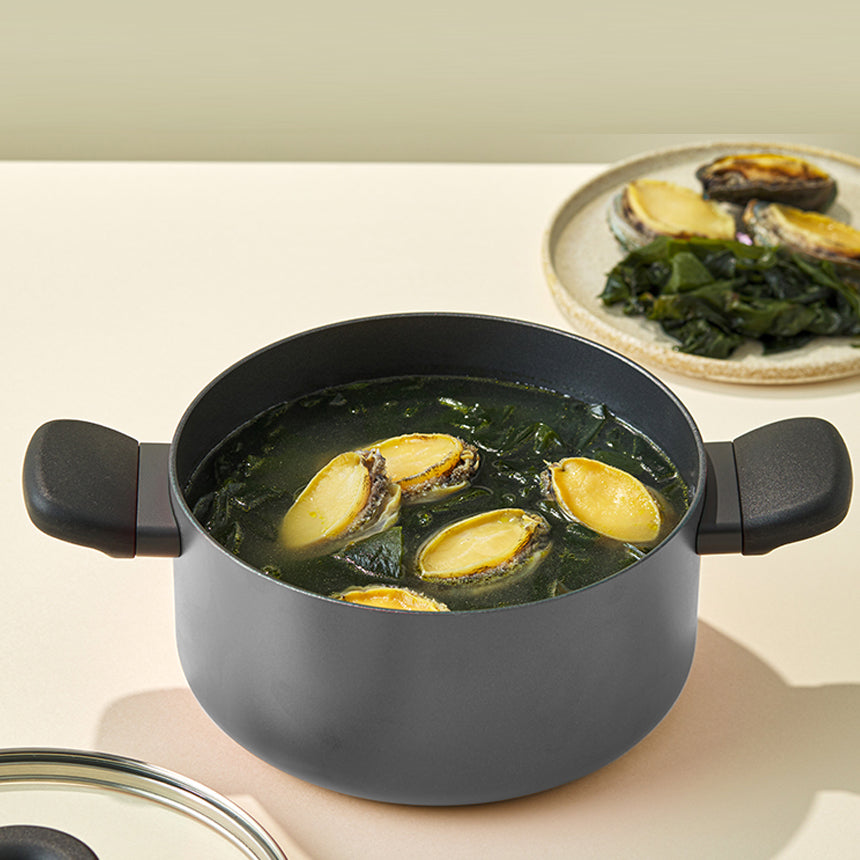 Meyer BAUHAUS Induction Stew Pot (20cm) No PFOA Grey - Adamhnk