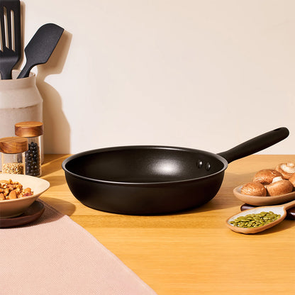 Meyer Midnight Induction Nonstick Frying Pan (28cm) No PFOA Black - Adamhnk