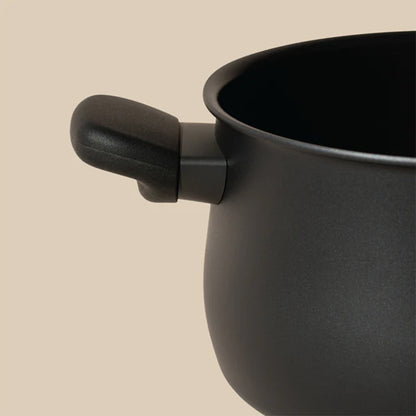 Meyer Midnight Induction Nonstick Stockpot (20cm) No PFOA Black - Adamhnk