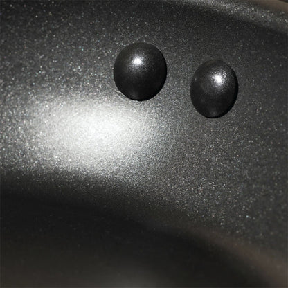 Meyer Midnight Induction Nonstick Wok Pan (24cm) No PFOA Black - Adamhnk