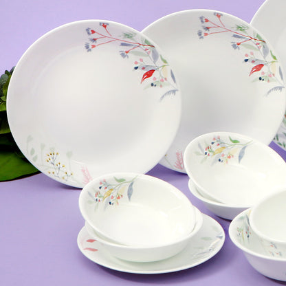 Corelle Monteverde San Jose 18p Glass Dinnerware Set Dishwasher Oven Safe