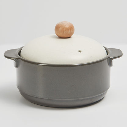 MOON POT Nonstick Heat-Resisting Stewpot (16cm) No Crack Dishwasher Oven Safe No PFOA - 라씨에뜨 문팟 뚝배기 16cm - adamhnk