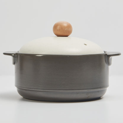 MOON POT Nonstick Heat-Resisting Stewpot (16cm) No Crack Dishwasher Oven Safe No PFOA - 라씨에뜨 문팟 뚝배기 16cm - adamhnk